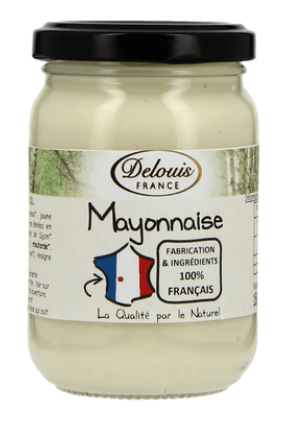 Mayonnaise aux œufs 100% française - 180g Delouis vrac-zero-dechet-ecolo-montaudran