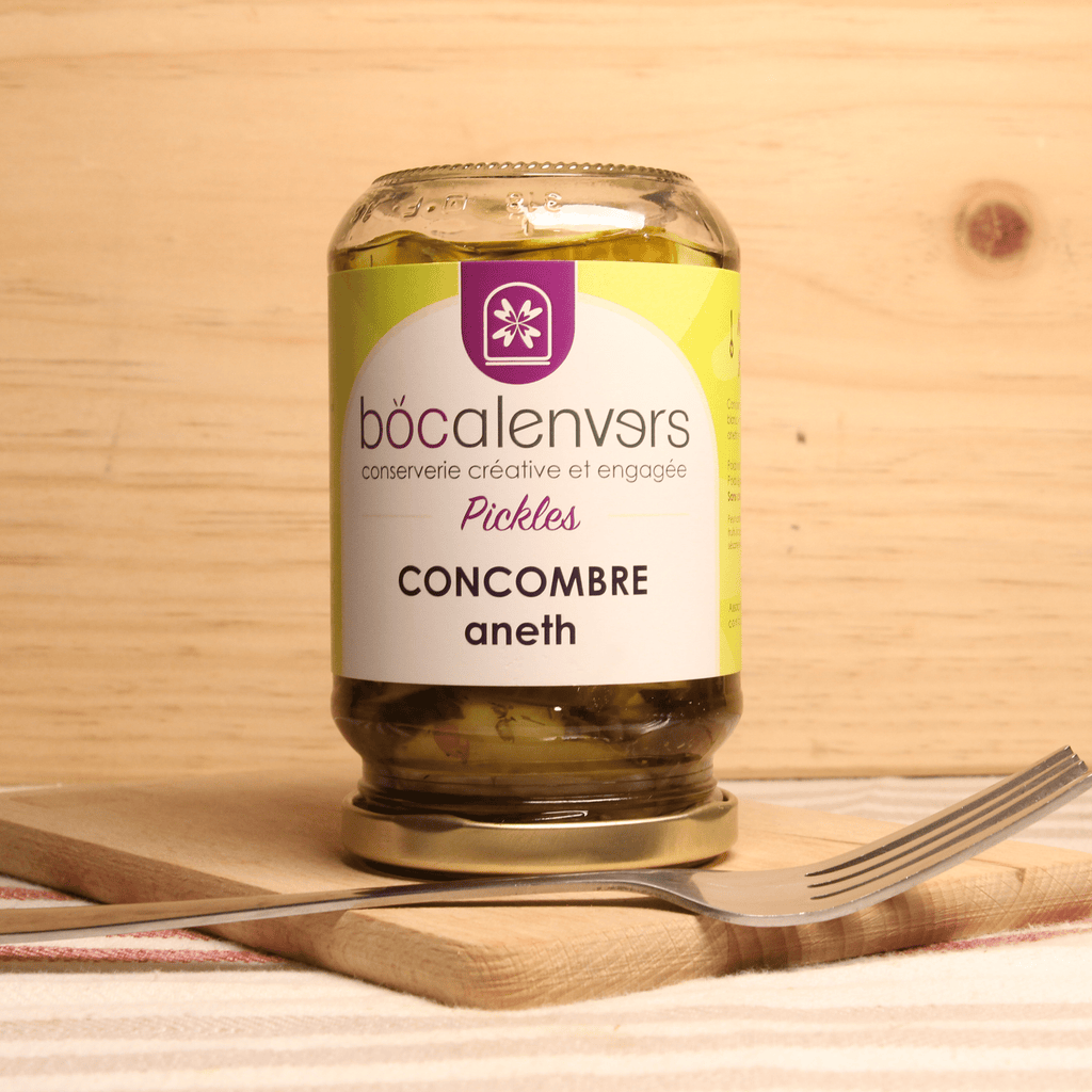Pickles Concombre Aneth - 180g Bocalenvers vrac-zero-dechet-ecolo-montaudran