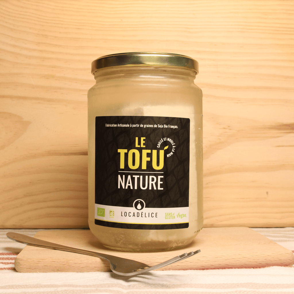 Tofu frais Nature BIO - 250g Locadélice vrac-zero-dechet-ecolo-montaudran